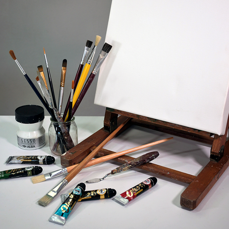 CÓMO PINTAR con ÓLEOS / Nociones Básicas / Materiales