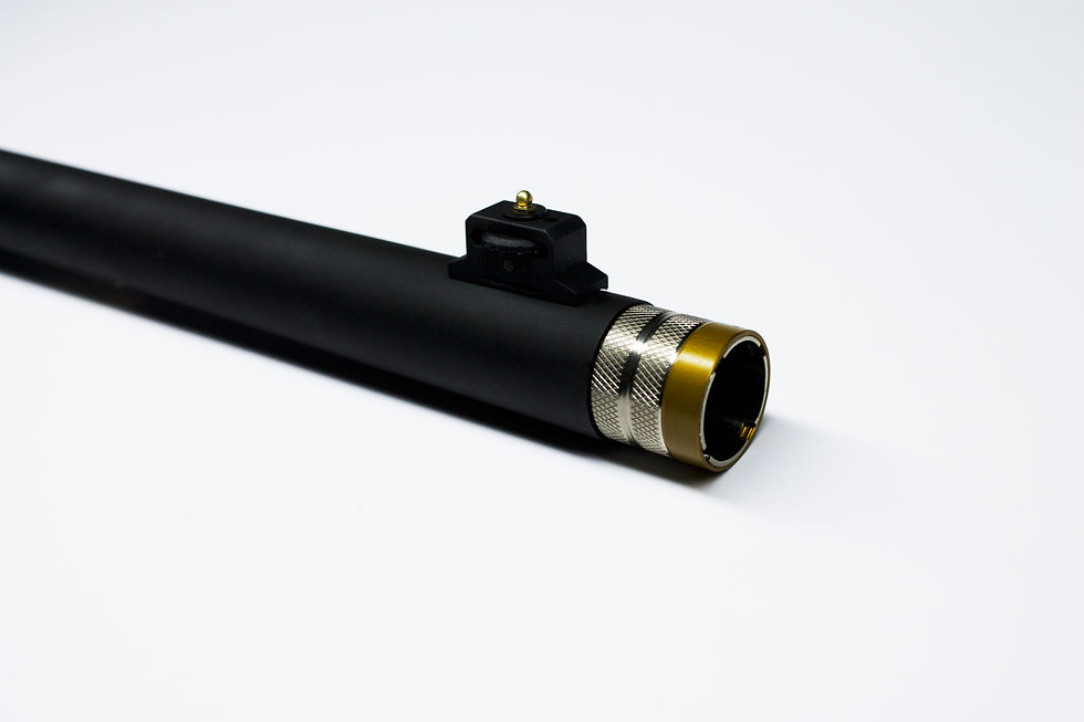 Explanation the importance of choke tubes in achieving accuracy and