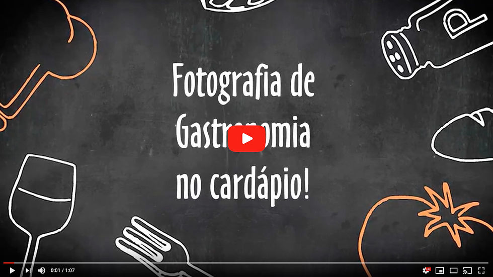 Fotografia de Gastronomia para seu Restaurante