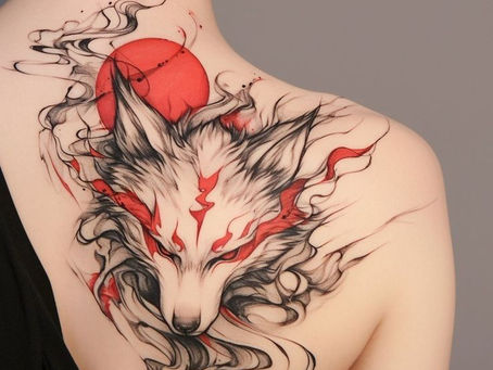 魅力的な「フォックスタトゥー」の世界へようこそ 🦊✨[ソウル弘大タトゥー(韓国)]