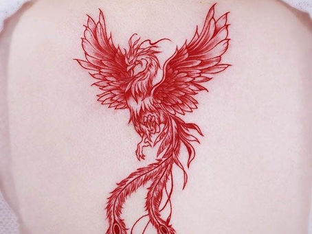 ❤️ 赤いタトゥー：インクの世界での大胆で鮮やかなトレンド[ソウル弘大タトゥー(韓国)] 