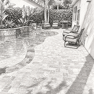 Hardscape Sketch 1