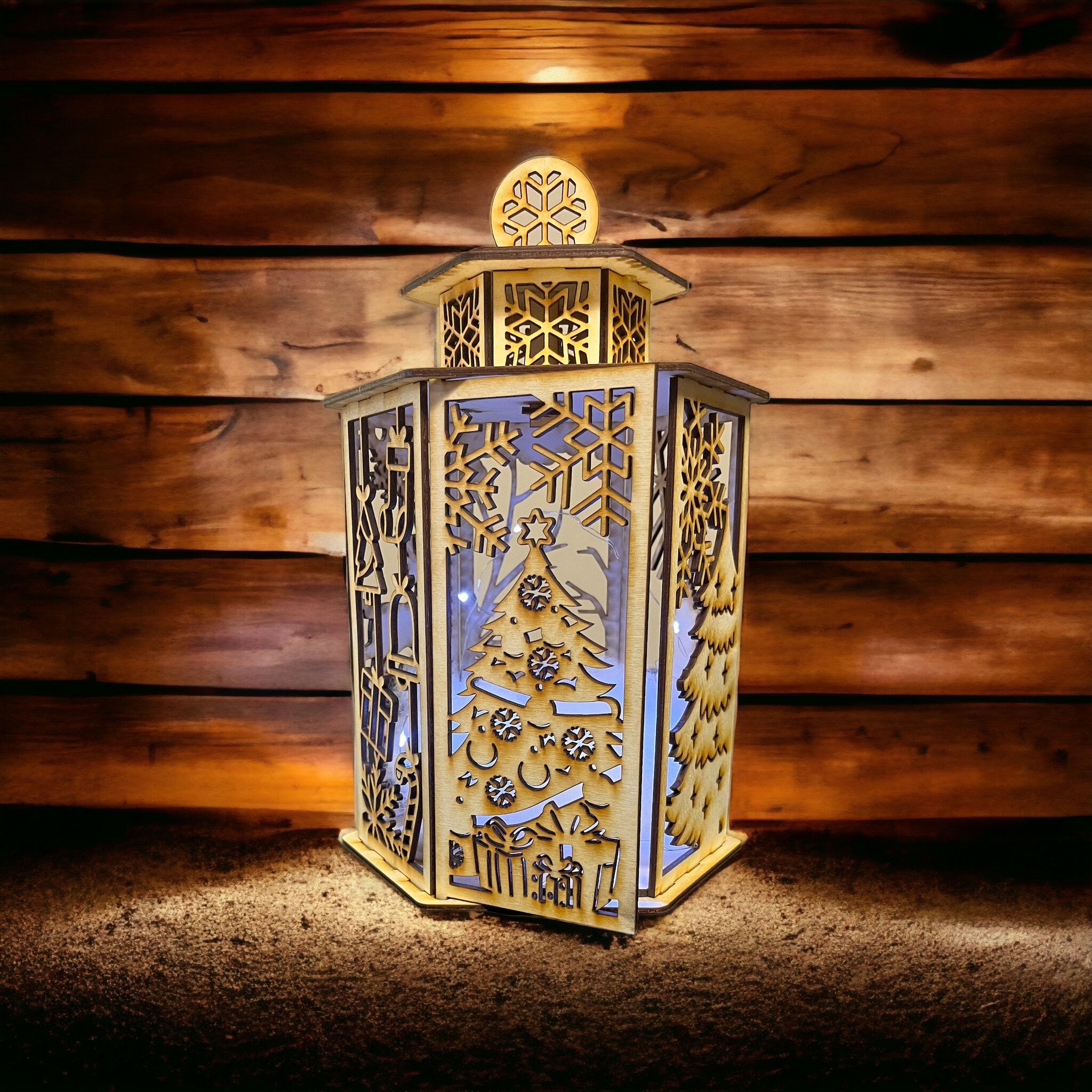 Wooden Lantern
