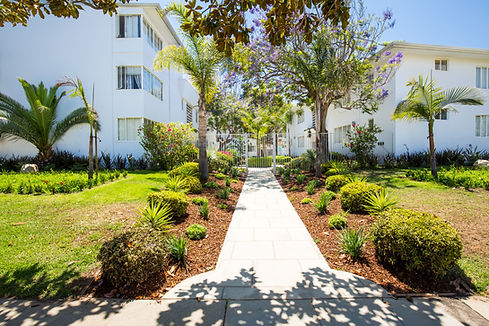 courtyard walkway
