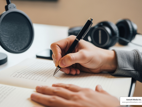 Scripting Success: Crafting Engaging Podcast Episodes from Start to Finish