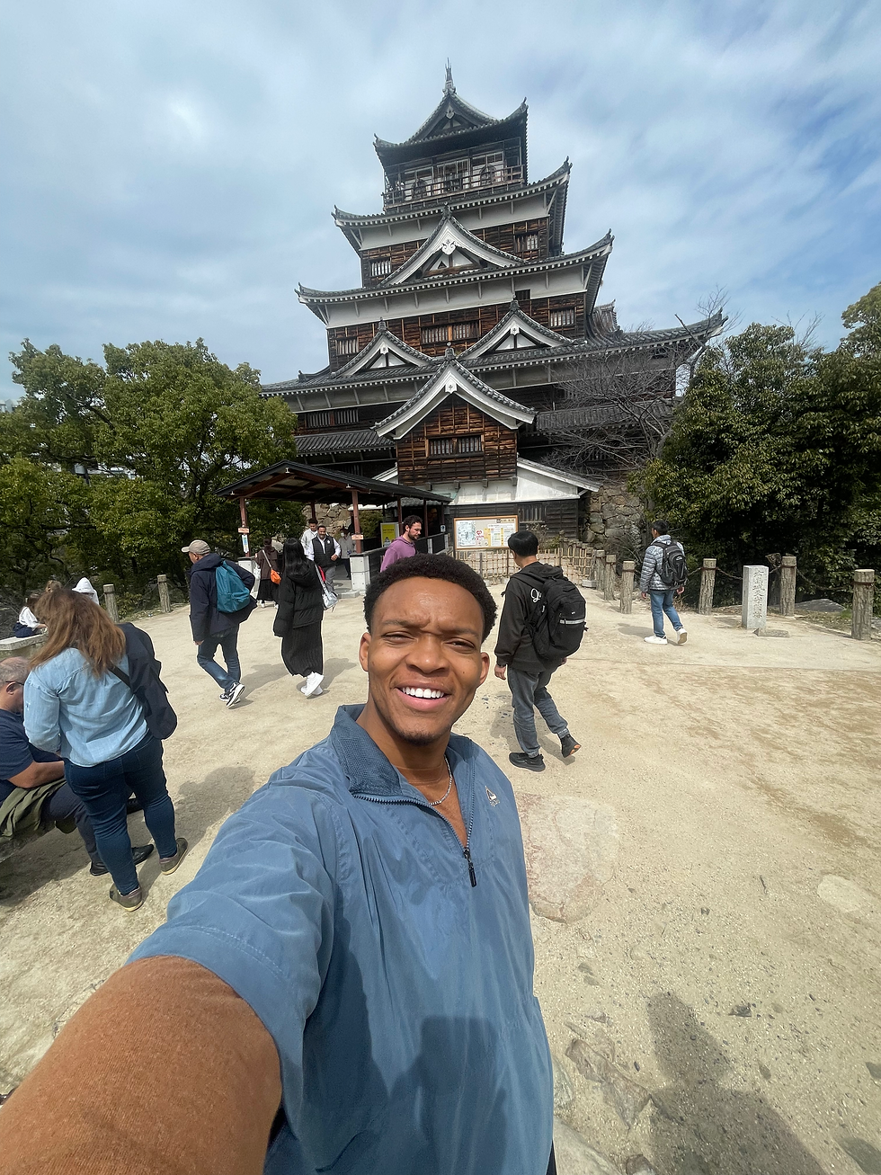 Hiroshima Castle.