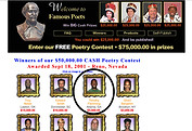 Poetry contest award