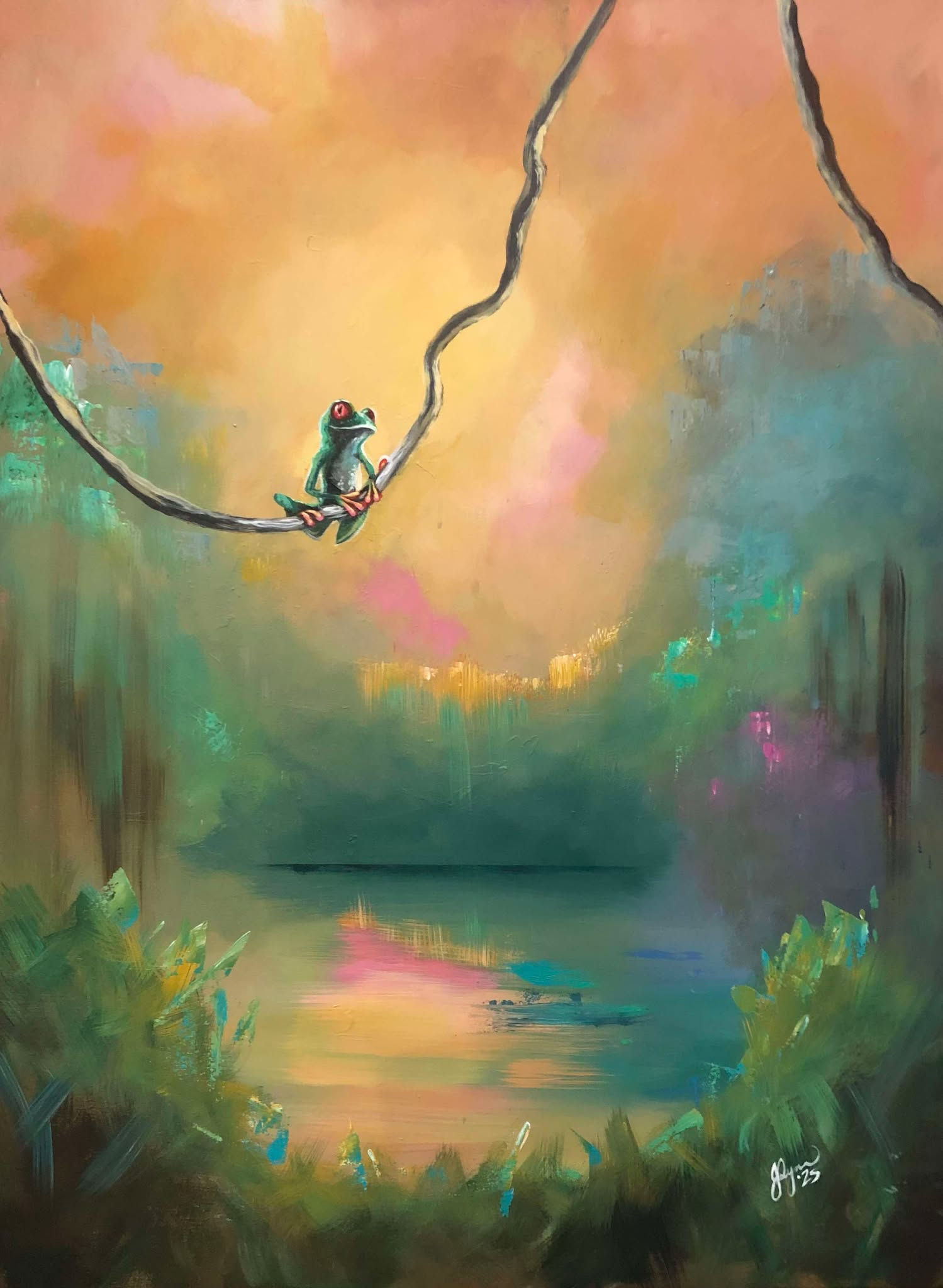 Jasper (101x76cm 5cm depth)