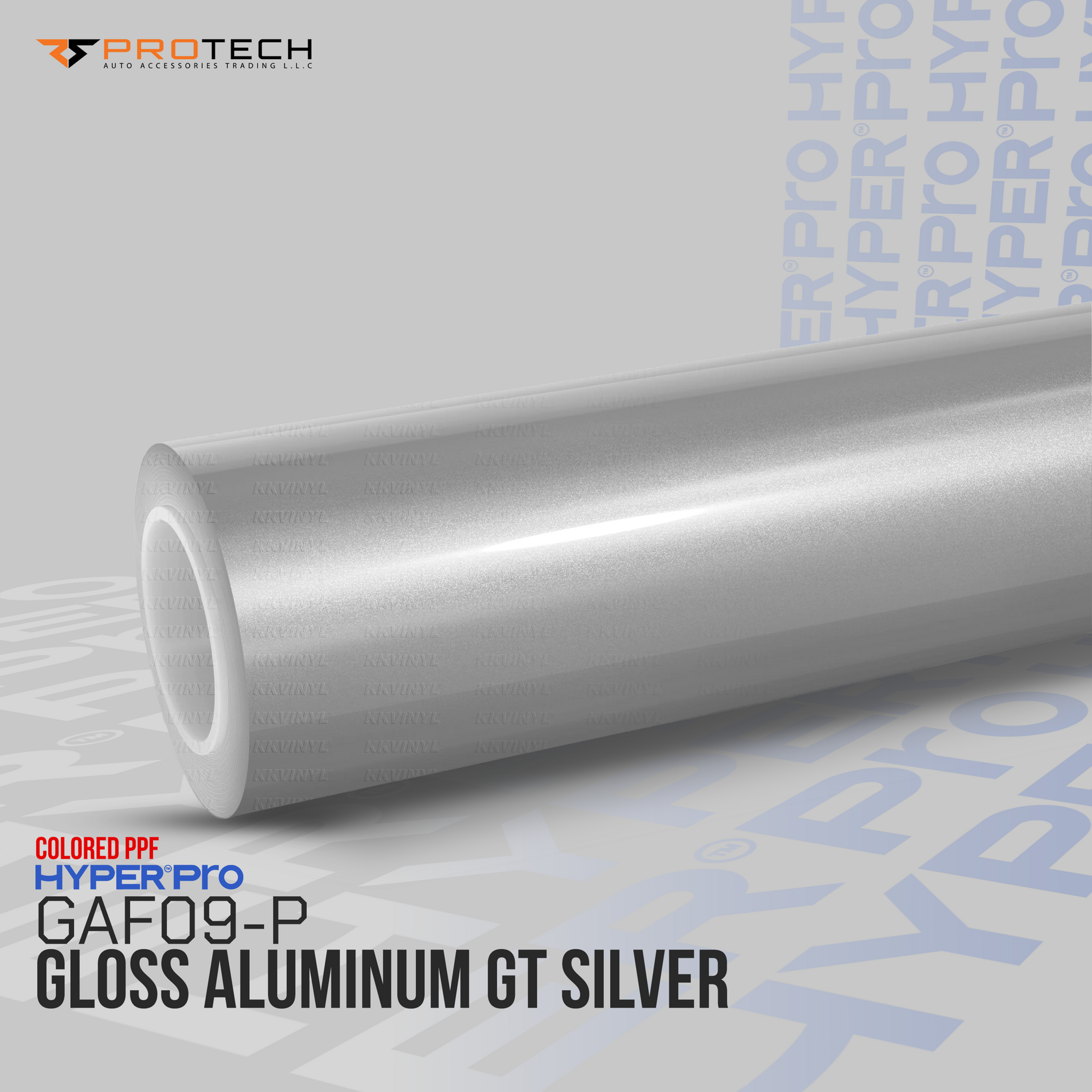 GAF09-P Gloss Aluminum GT Silver