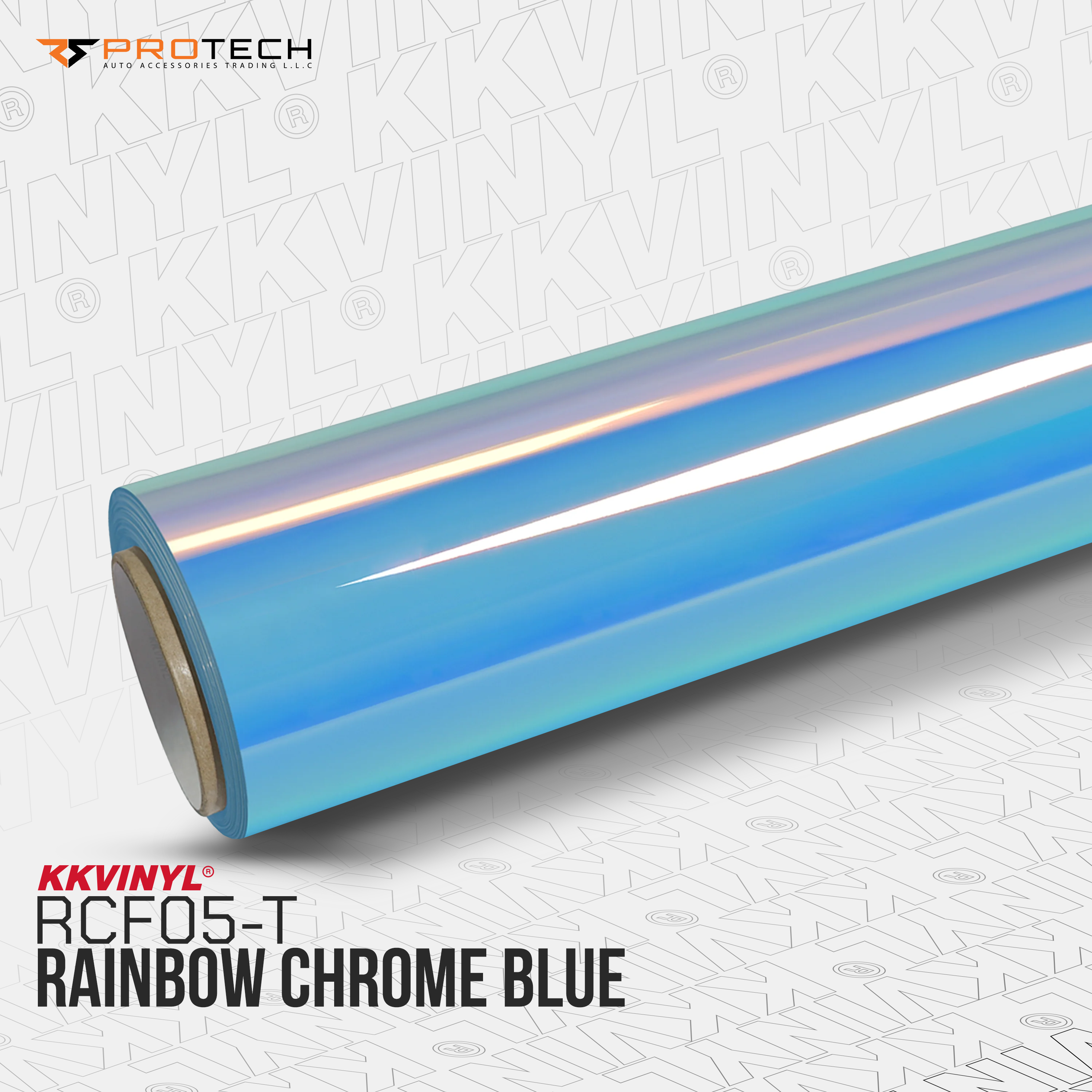 RCF05-T Rainbow Chrome Blue