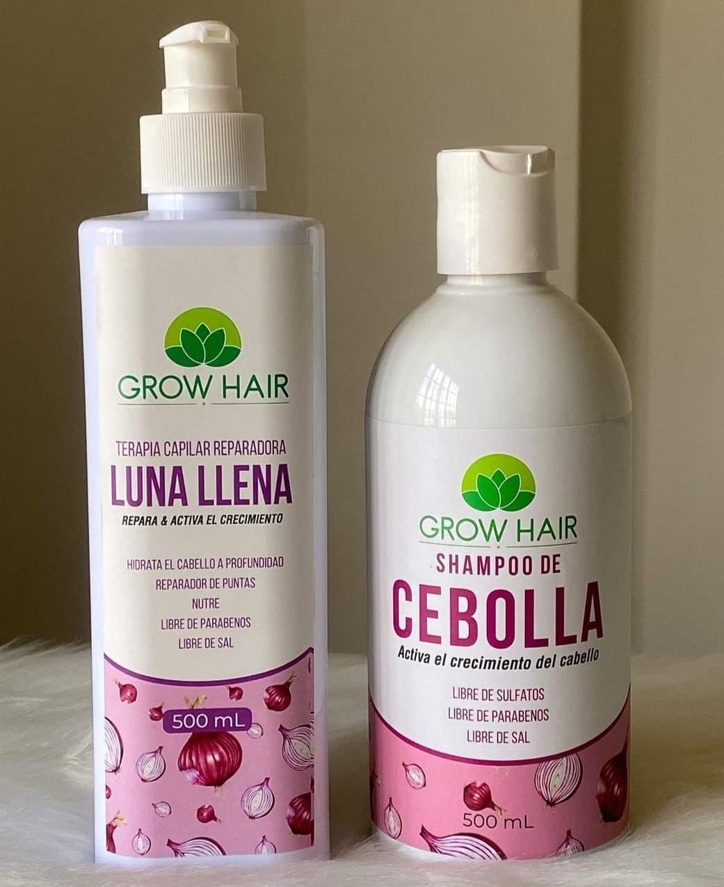 Shampoo de Cebolla + Terapia Capilar