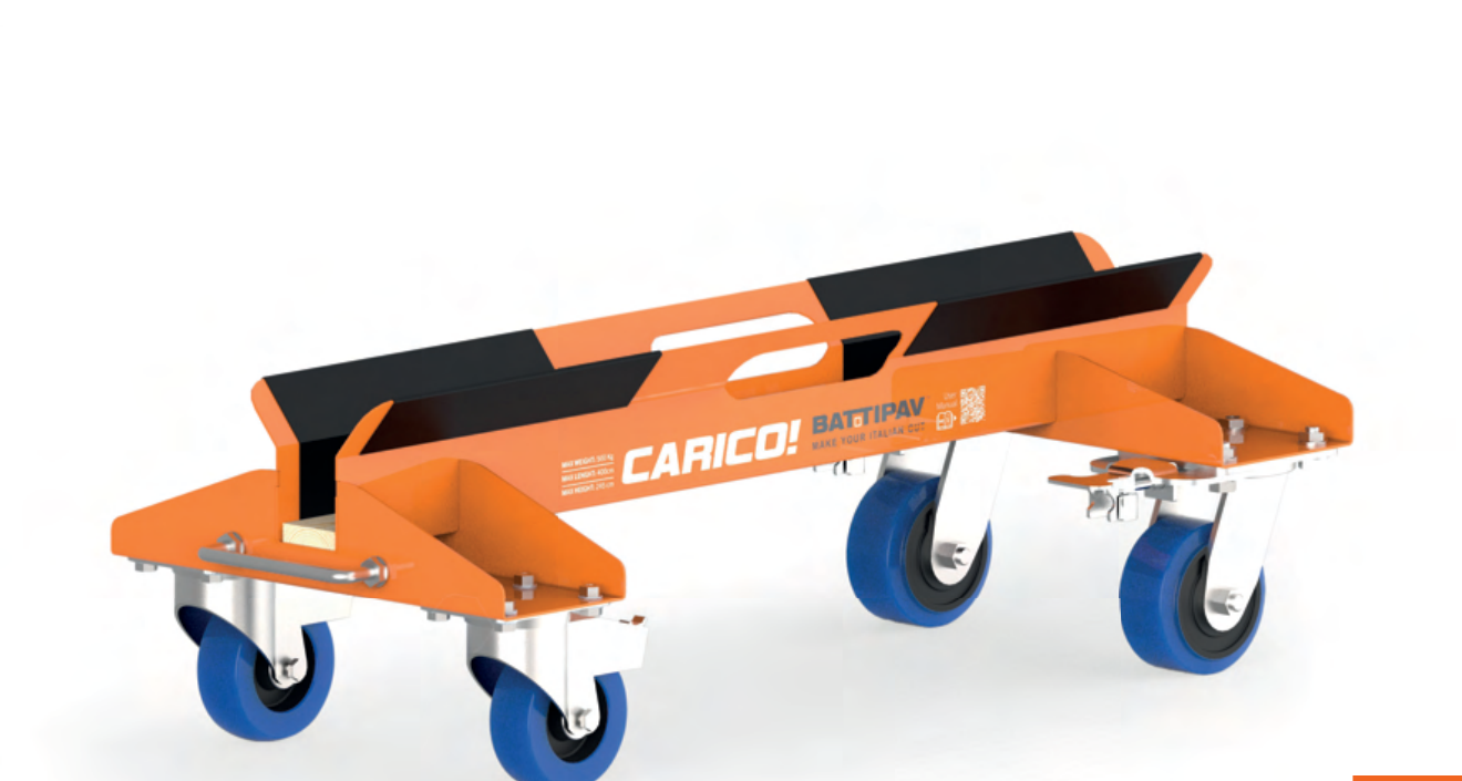 BATTIPAV CARICO! Large Format Transport - Up to 551 lbs