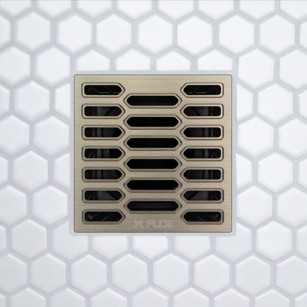 FloFX Hex 3D Drain Grates