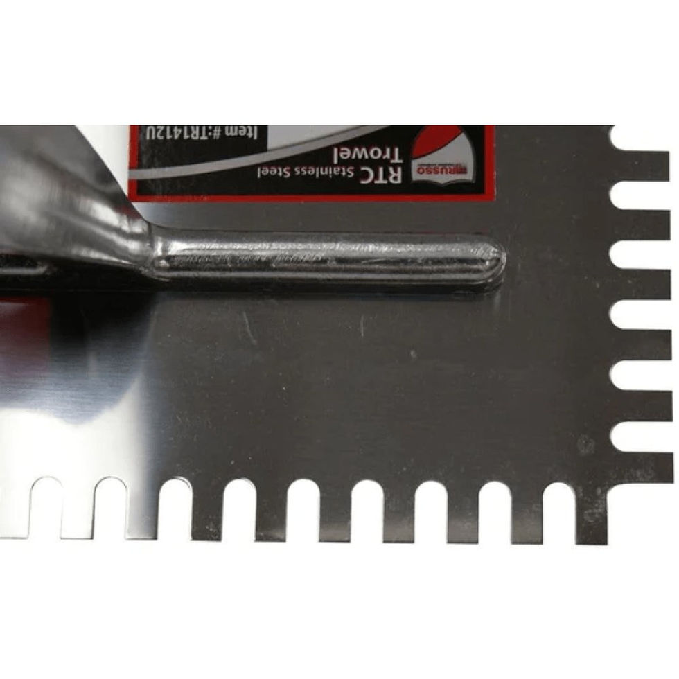 Thumbnail: RTC Products Stainless Steel Notched Tile Trowels