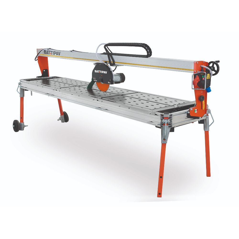 BATTIPAV Supreme 320S 126in Rail Saw 115V-60HZ Motor, Laser, Wheels