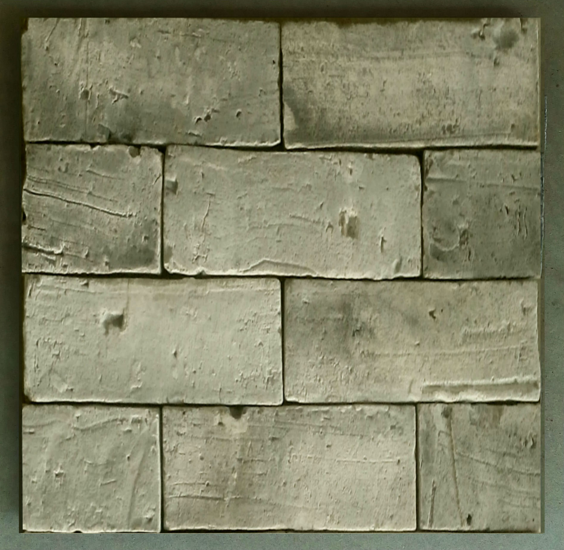 TIJOLINHO ESMALTADO CONCRETO 23x11x2