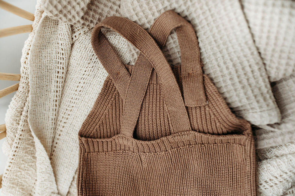 Thumbnail: Chunky Knit Overalls