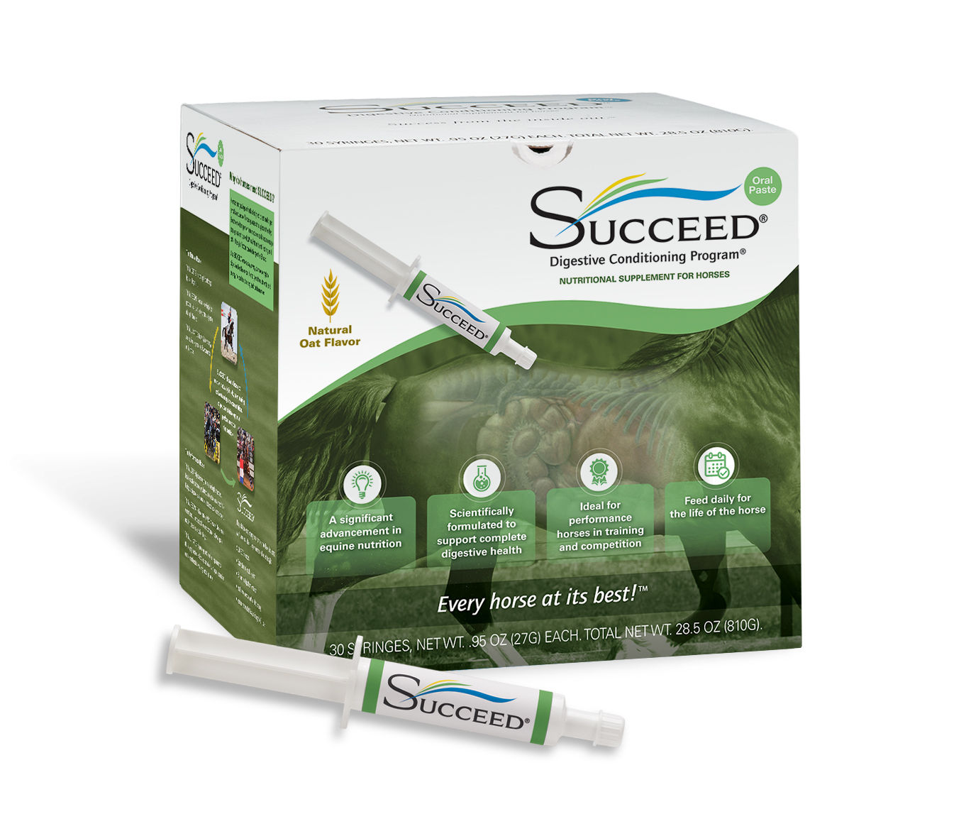 Succeed Equine Oral Paste - Case