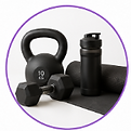Sports equipment and outdoor essentials.