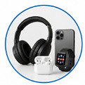 Smart home devices and everyday electronics.