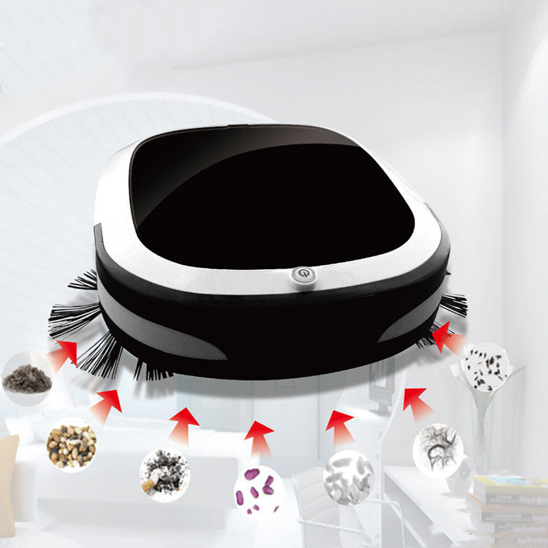 Thumbnail: Smart Home Vacuum Robot with Charging and 3-in-1 Function
