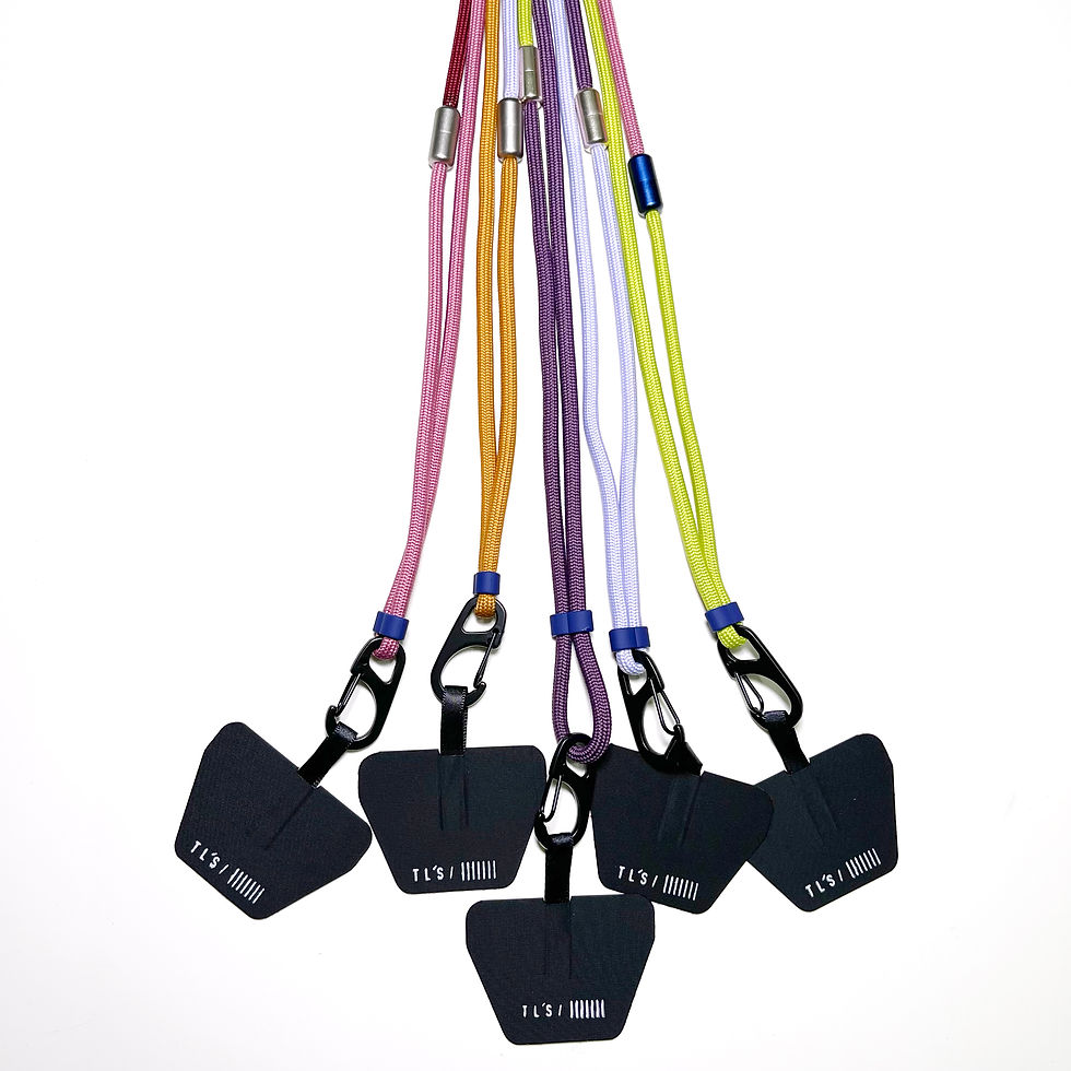 サムネイル： THELAYERS 5mm Two-tone Crossbody Phone Rope