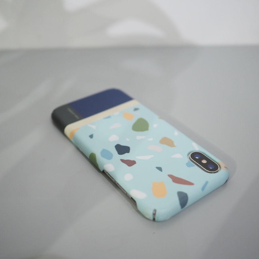 Thumbnail: GRAPHIC PRINT - SWIMMER TERRAZZO Phone Case