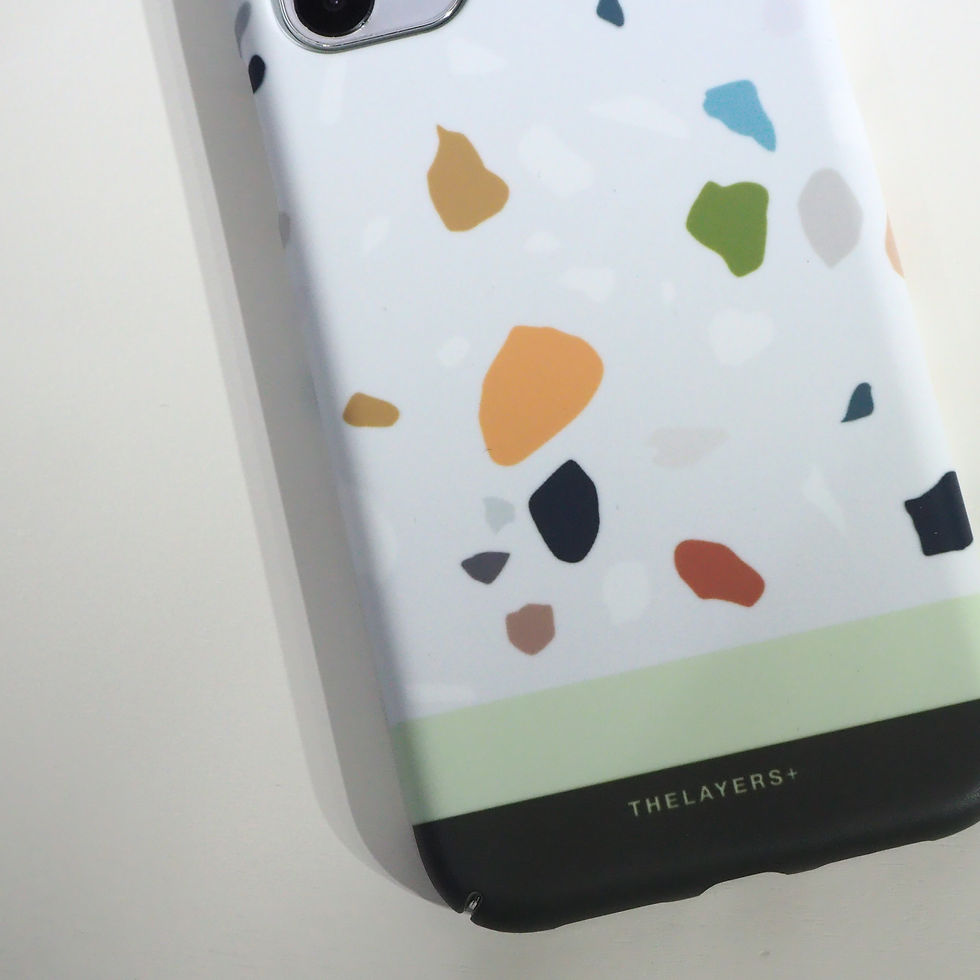 サムネイル： GRAPHIC PRINT - BRAVE TERRAZZO Phone Case