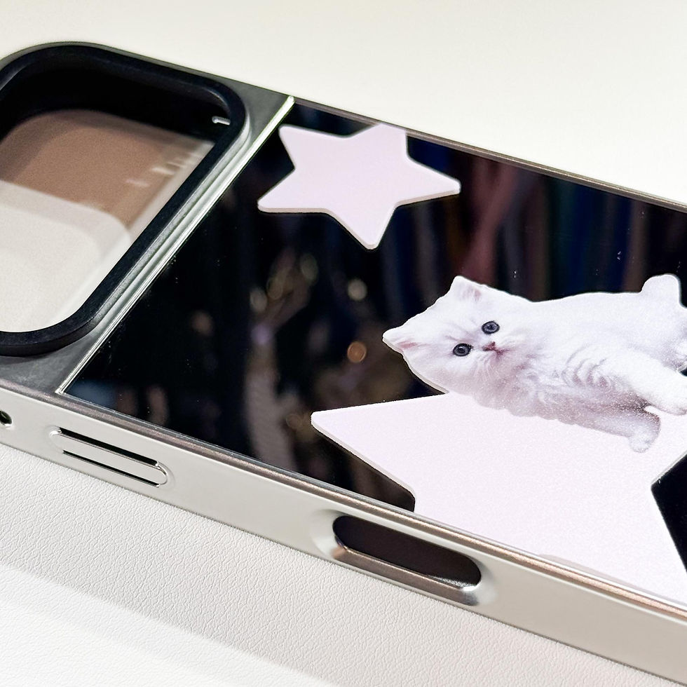 Thumbnail: Custom Pet Mirror Phone Case