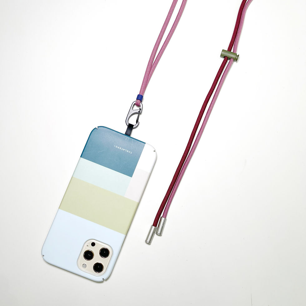 サムネイル： THELAYERS 5mm Two-tone Crossbody Phone Rope