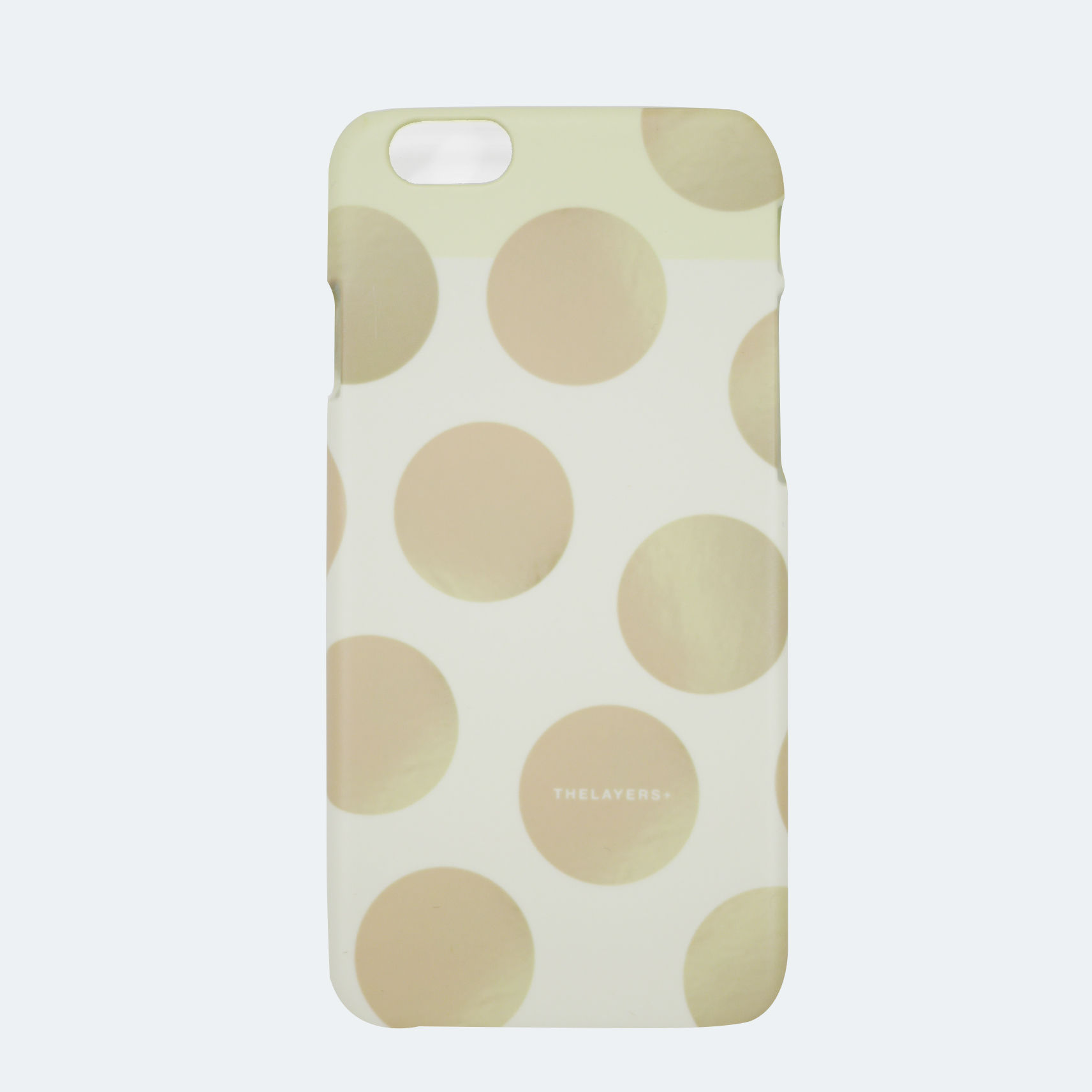 GRAPHIC PRINT - TAN iPhone Case