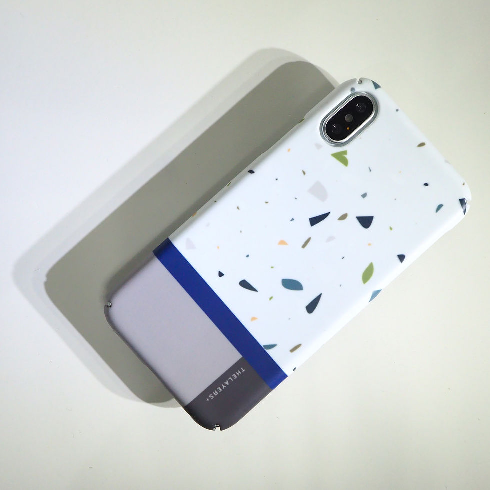縮圖：GRAPHIC PRINT - SILENCE TERRAZZO iPhone Case