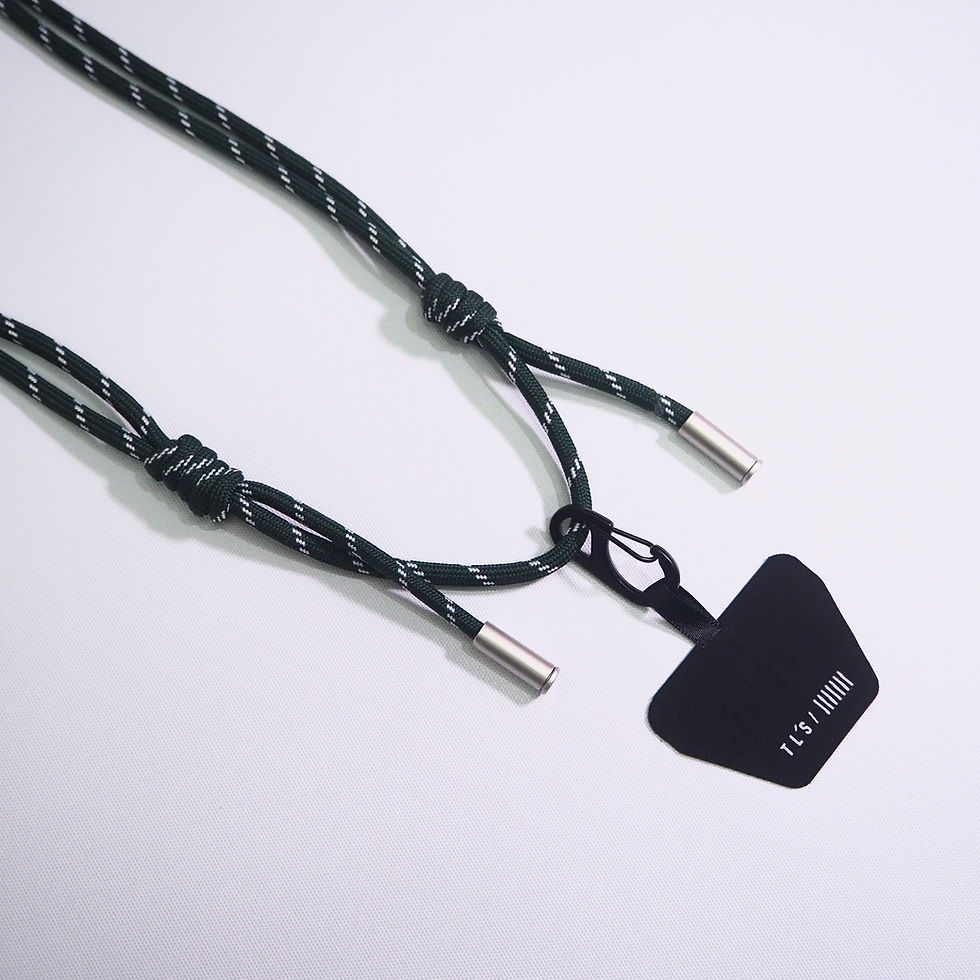 サムネイル： The Ground - 5mm Crossbody Phone Rope Strap | The Layers