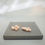 Thumbnail: FALALALALA ROSE GOLD PEARL DROP EARRINGS | CLOUD SHAPE