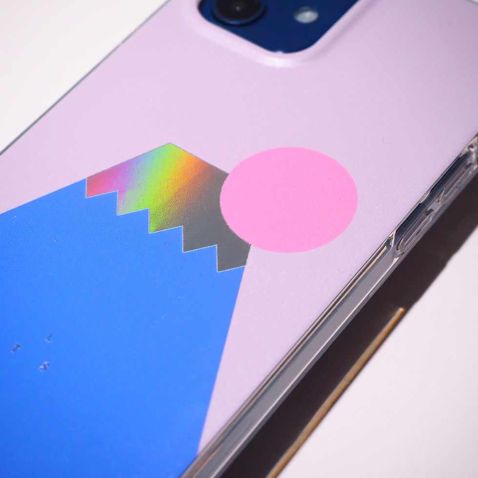 サムネイル： Holographic Fuji Mount 006 | Personalized Custom Phone Case