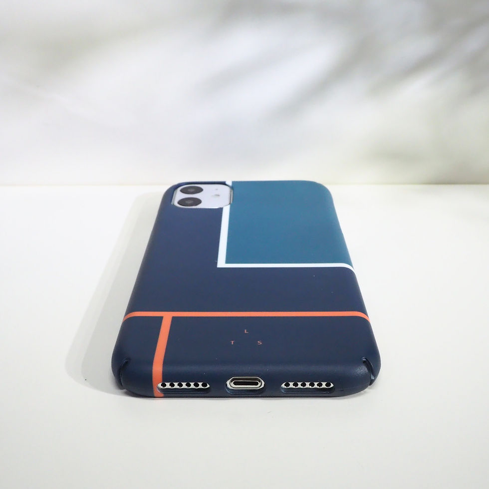 Thumbnail: GRAPHIC PRINT - DENIM COURT Phone Case