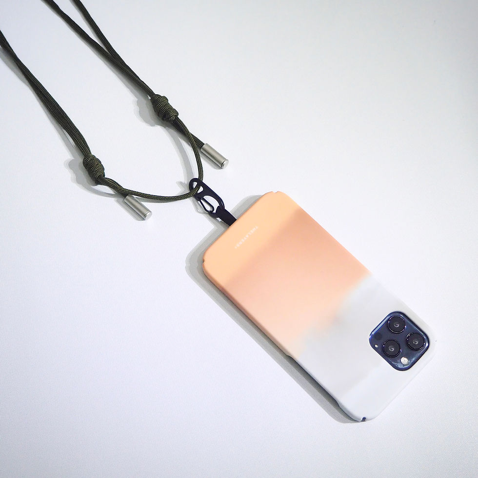 サムネイル： Starlight Reflective 4mm Crossbody Phone Rope | The Layers