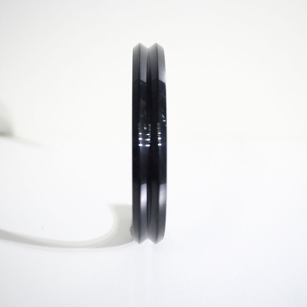 サムネイル： Black 925 Sterling Sliver Personalized Engraving Minimal Bangle