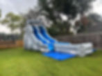 16Ft Grey Marble Waterslide