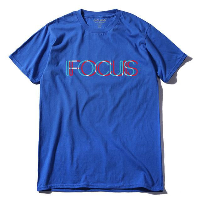 Thumbnail: 100% Cotton Short Sleeve Fucus Printed Tshirt