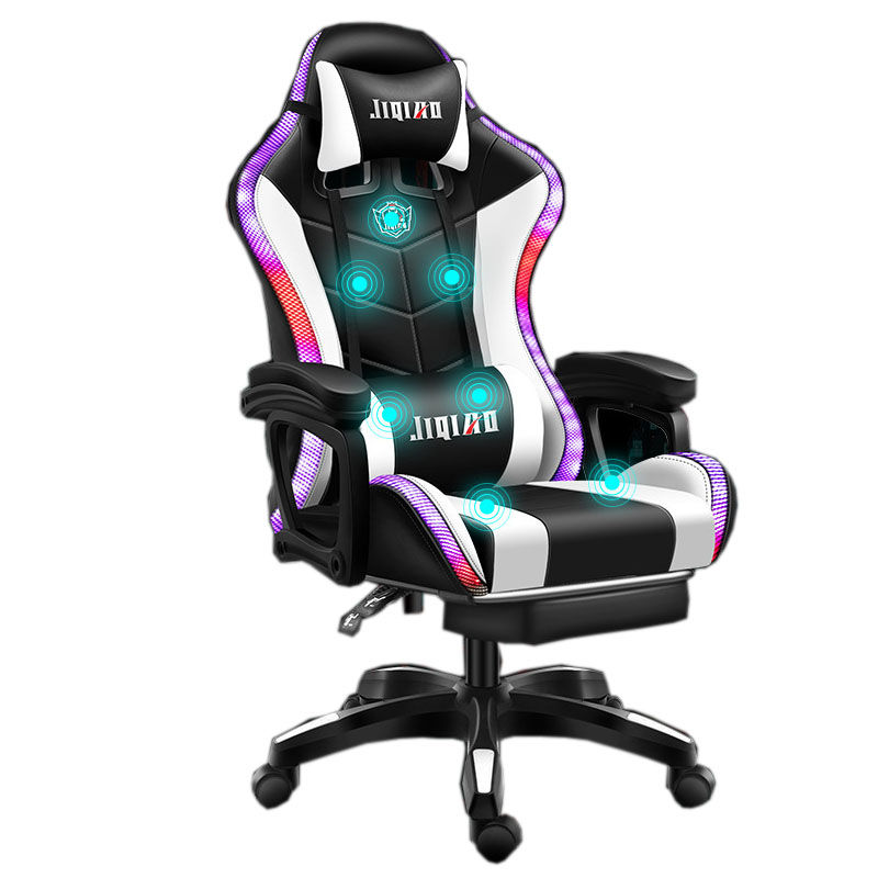 Thumbnail: Gaming Gaming Chair w Speakers and Swivel Massage