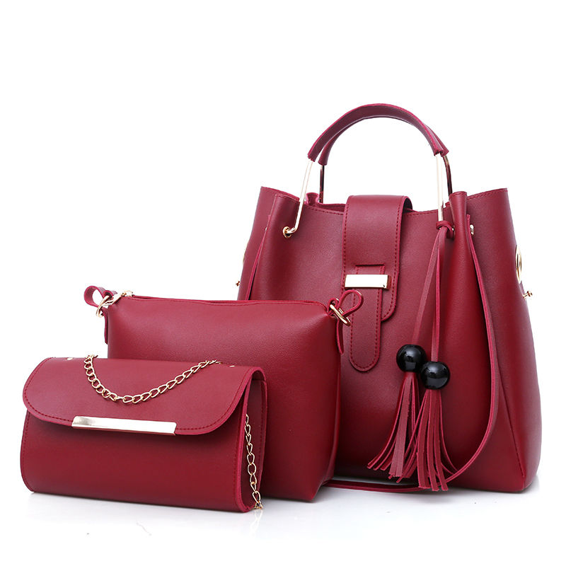 Thumbnail: Ladies 3pc Handbag Set