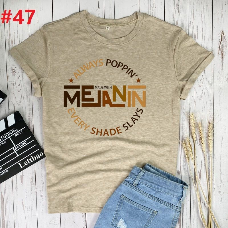 Thumbnail: Womens Melanin Print Tees