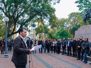 Começa a revitalização da Praça da Alfândega no Centro Histórico