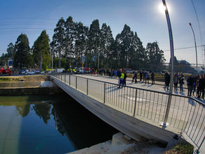 Avenida Ipiranga tem nova ponte sobre arroio Dilúvio