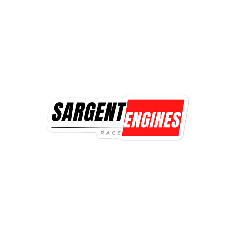 Sargent Engines Kiss-Cut Stickers