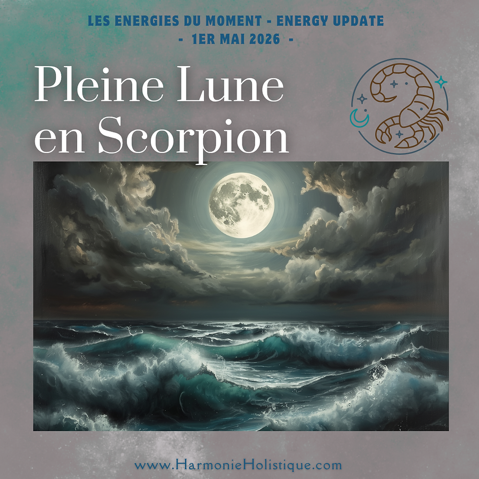 Les énergies de la pleine lune en scorpion du 1er mai 2026