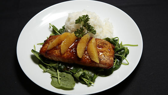 Orange Ginger Salmon