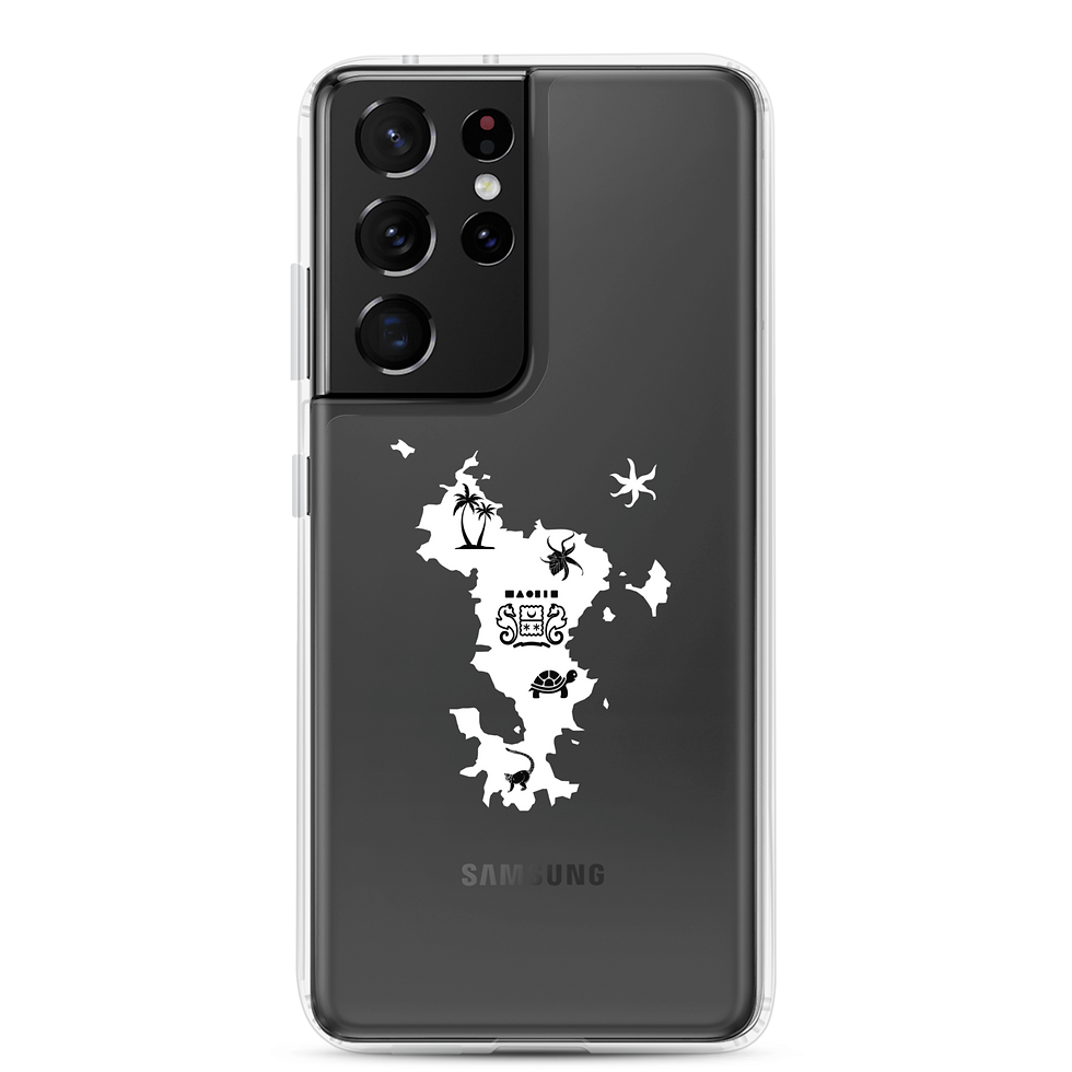 Miniature : Coque Samsung® carte mayotte transparente