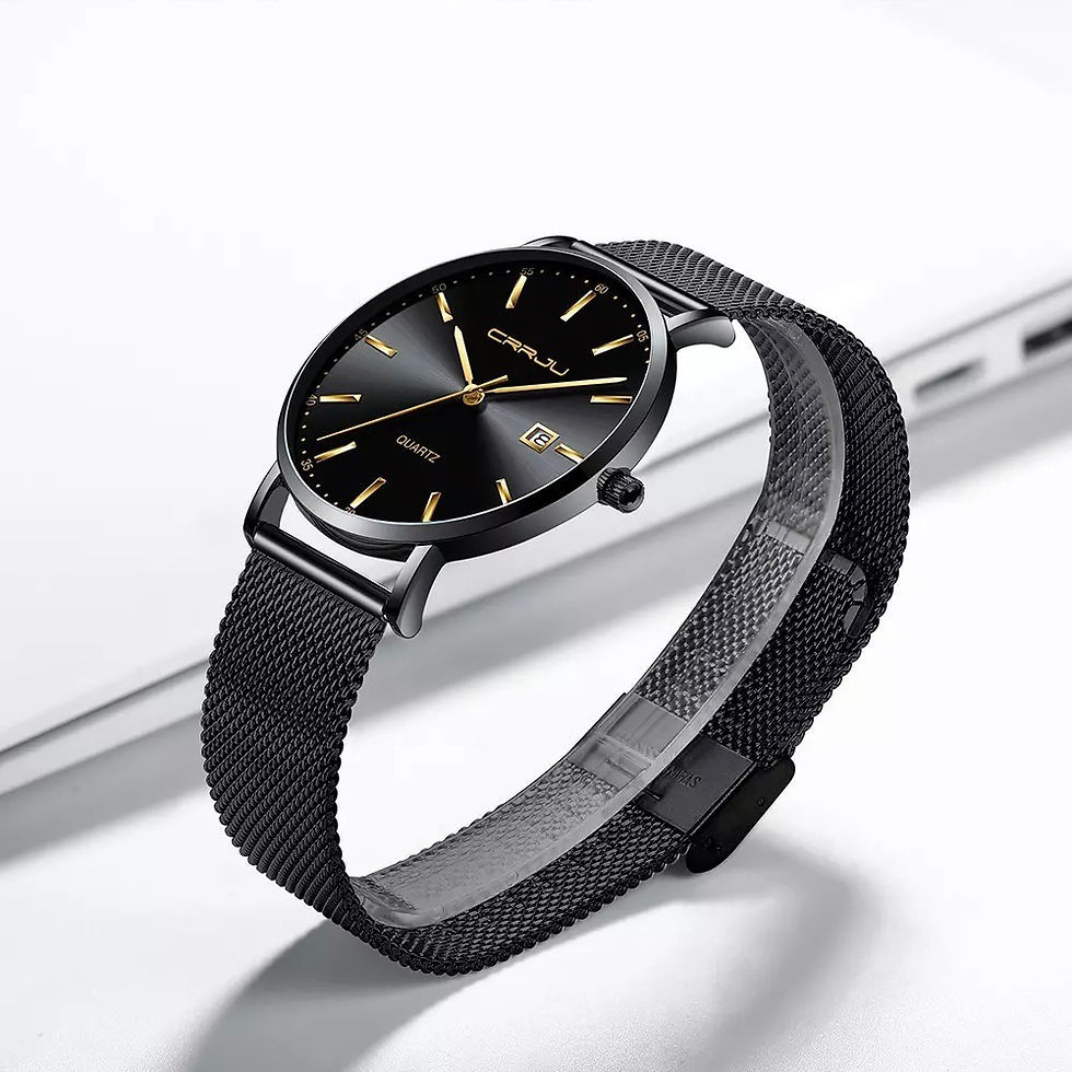 Miniature : Montres mixte homme femme CRRJU élégante moderne